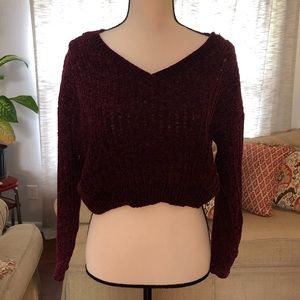cropped sweater